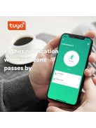 Tuya Zigbee Mini Human Motion Movement Body 3in1 PIR Light Sensor Scene Curtain Switch Function Smart Life Google Home Alexa
