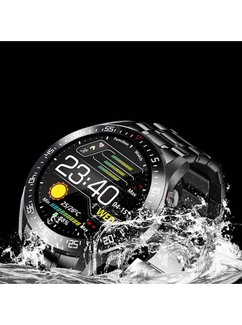 Timewolf Smartwatch for Men Waterproof IP68 Sport Smartwatch Silver