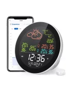 Tuya Wifi intelligens időjárás állomás 3 érzékelővel