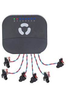   Tuya WIFI 6 zónás automata öntözésvezérlő, telefonról vezérelhető