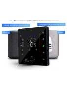 Tuya Zigbee Digital Display Smart Temperature Controller Hvac Thermostat, for Air Conditioning Controller