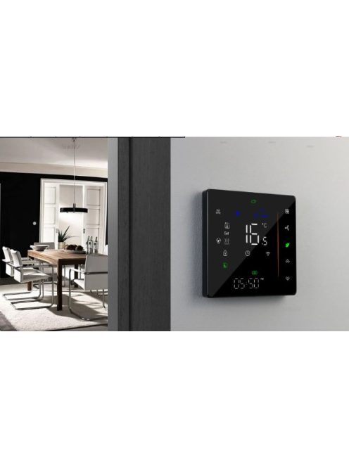 Tuya WIFI Digital Display Smart Temperature Controller Hvac Thermostat, for Air Conditioning Controller