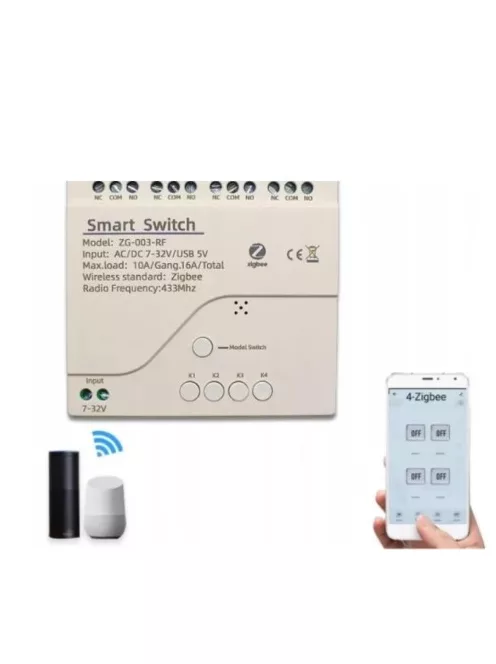 TUYA Motor Switch Module, 7-32V, Zigbee