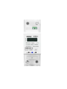   TUYA Fogyasztásmérő, két irányú, Zigbee, mobiltelefonos, egyfázisú 