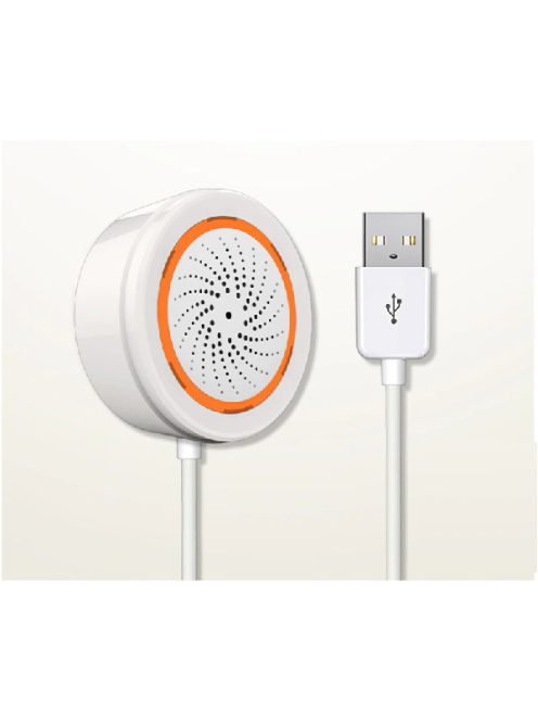 ZigBee Tuya Siren Alarm 90dB Sound Light Home