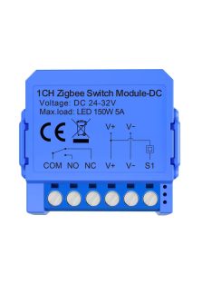 Tuya Dry Contact DC 24-32V Relay, Zigbee