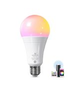 Tuya Zigbee compatible RGBCCT color and white smart LED bulb E27 12W