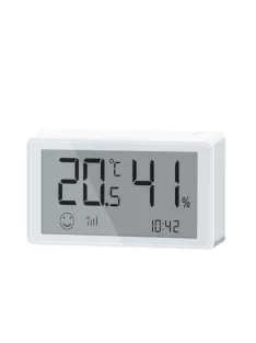   Tuya Zigbee mini okos hőmérséklet-és páratartalommérő LED kijelzővel, mágneses