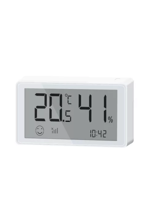 Tuya Zigbee mini okos hőmérséklet-és páratartalommérő LED kijelzővel, mágneses