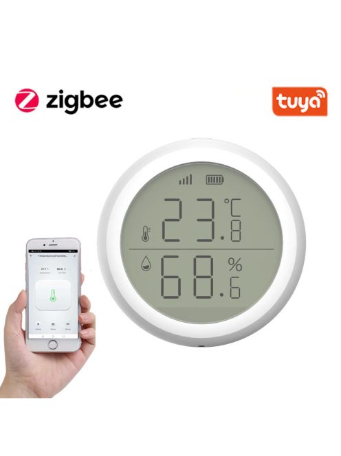 Tuya ZigBee Smart Home Temperature And Humidity Sensor With