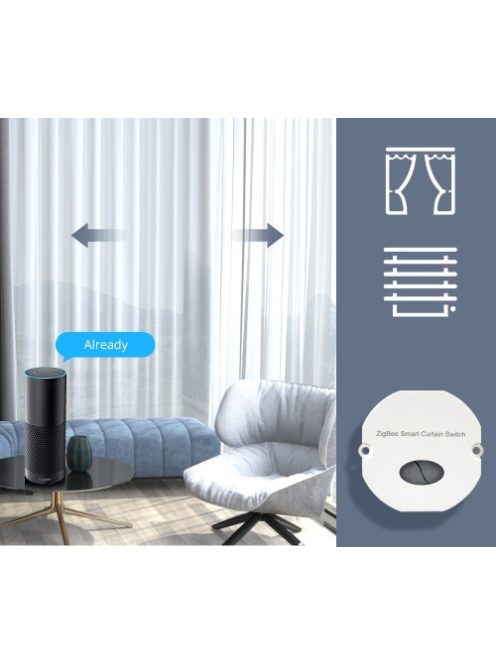 Tuya Zigbee Curtain Module Alexa Google Home Control Smart Life APP Control