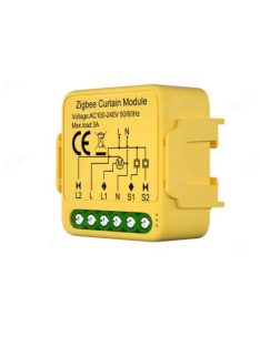 TUYA Zigbee árnyékoló relé, redőnyhöz, függönyhöz