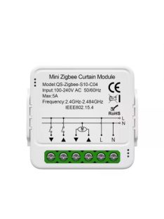 TUYA Zigbee árnyékoló relé, redőnyhöz, függönyhöz,