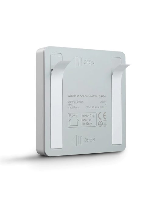 Tuya vezeték nélküli villanykapcsoló jelenet vezérlő 4 állású zigbee