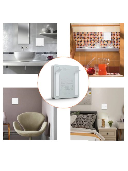 Tuya vezeték nélküli villanykapcsoló jelenet vezérlő 4 állású zigbee