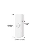 Tuya Smart Life Vibration Sensor ZigBee Tuya Sensor Monitor App Control Security Protection Zigbee Sensor Motion ShockAlarm