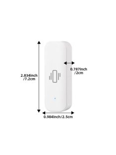   Tuya Smart Life Vibration Sensor ZigBee Tuya Sensor Monitor App Control Security Protection Zigbee Sensor Motion ShockAlarm