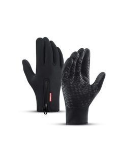   Unisex Touchscreen Winter Thermal Warm Full Finger Gloves For Cycling Bicycle