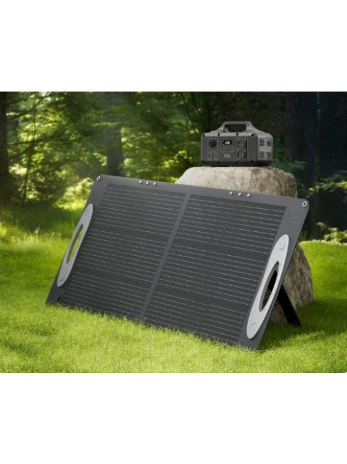 VDL Portable Power Station with 100W Solar Panel, Fast Charging Generator for Home Outdoor Camping Emergency