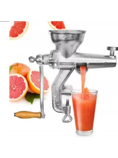   Gyümölcs Citrus pürésítő gép öntöttvas robusztus ORION 17,5 cm