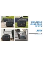 Solar Generator 1200W / 2400W 259200mAh, 960Wh Portable Power Station