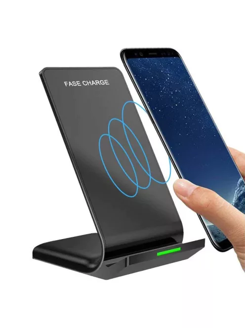 Vezetéknélküli telefon tablet töltő tartó 10W