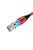 Removable head magnetic USB C cable IN Color: RED