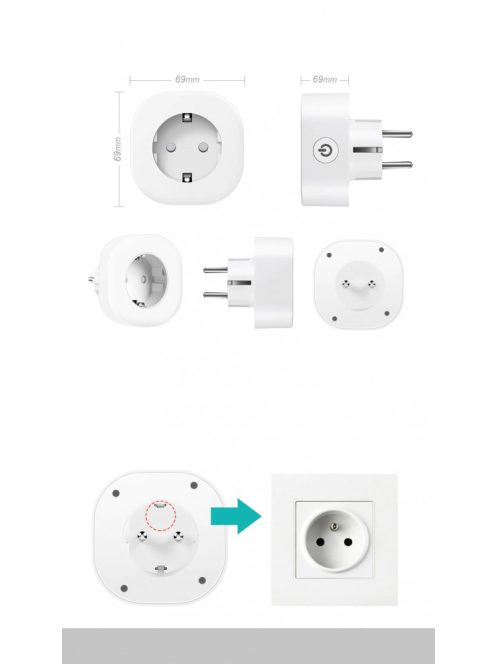 Philips Hue compatible Zigbee smart plug
