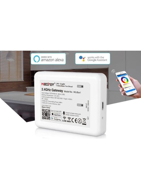 WiFi BOX, control unit, 2.4GHz gateway, Mi-Light 