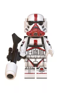 Flame Trooper - building block toy figure