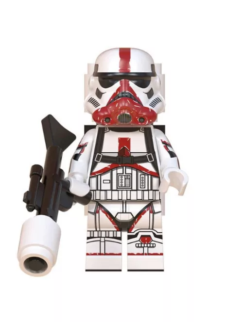 Flame Trooper - building block toy figure
