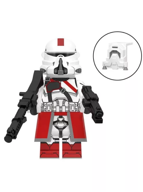 Klónkatonák - építőkocka figura - 8 db
