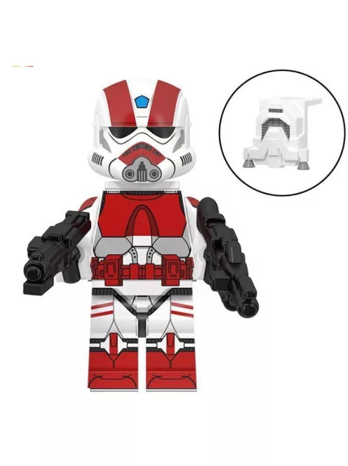 Klónkatonák - építőkocka figura - 8 db