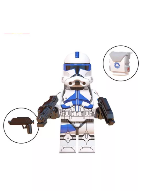 Kix 501st Legion Clone Trooper - building block toy figure