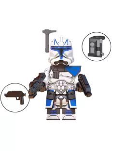   Captain Rex 501st Legion Clone Trooper - building block toy figure