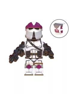   Galactic Marine 21. st Nova Corp AT-RT Driver - building block toy figure