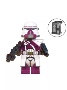 Galactic Marine Paratrooper - building block toy figure
