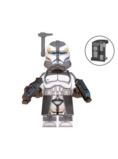   Wolffe parancsnok Farkasfalka-kommandója - építőkocka figura