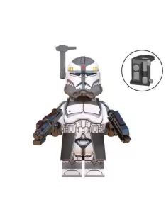   Wolffe parancsnok Farkasfalka-kommandója - építőkocka figura