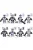 501st Legion Clone Troopers - building block toy figure - 8 pack