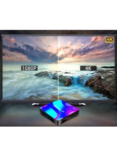   Android 10 TV Box X88 PRO 10 4GB 128GB RK3318 2.4G/5.0G Wifi 1080p Media Player