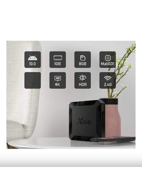 X96Q 4K Android Tv Box