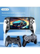 X9 kézi játékkonzol, retro konzol 5,5 inc képernyővel, 8000+ játékkal