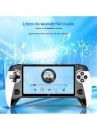 X9 kézi játékkonzol, retro konzol 5,5 inc képernyővel, 8000+ játékkal