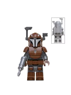 Mandalorian warrior - building block toy figure