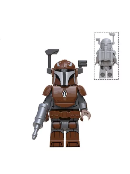 Mandalorian warrior - building block toy figure