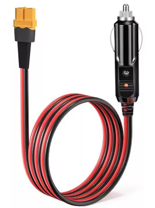 XT60 Car Cigarette Lighter Charging Cable 1.5 m