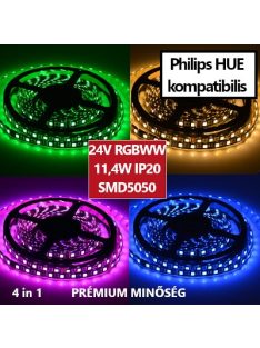   Philips Hue Led szalag kompatibilis RGBW LED szalag (RGBWW) 24V