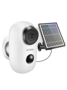   Akkumulátoros IP kamera 1080P HD vezeték nélküli kültéri kamera napelemmel