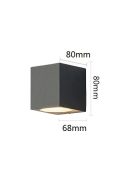 Kültéri fali lámpa GU10 IP65 beltérre is